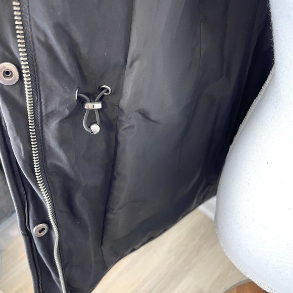 Cole Haan Quilted Hooded Lightweight Jacket In Black Size XS - Picture 10 of 13